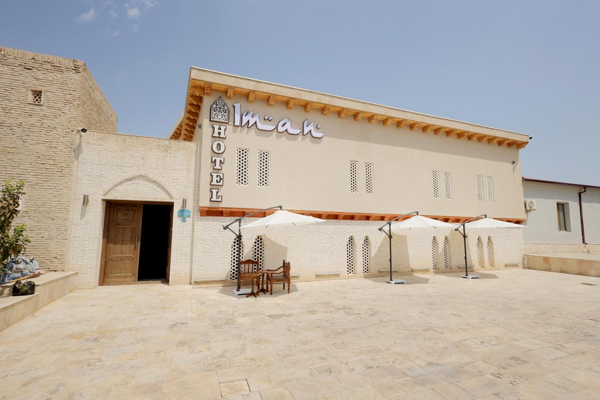 Iman Boutique Hotel Buchara Exterior foto